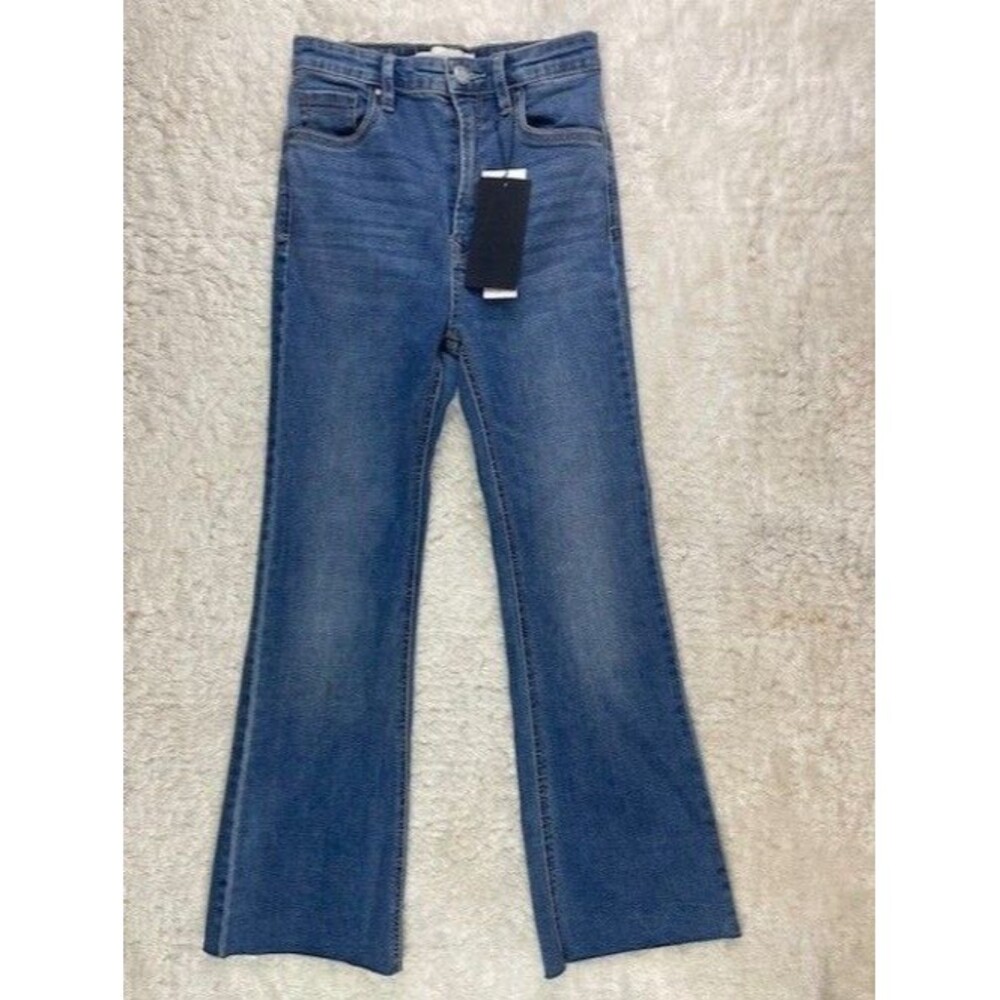 stradivarius Blue Boot Cut Women Jeans